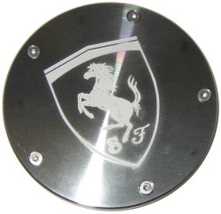 Ferrari Steel Tax Disc Holder