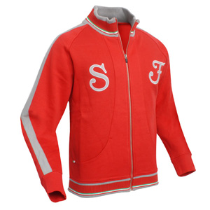 ferrari Tipped Zip Sweat