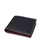 Ferrari Trademark American Style Leather Billfold Wallet