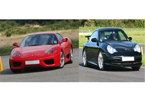 ferrari Versus Porsche Thrill
