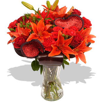 Festive Sparkle - flowers