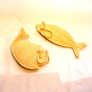Natural Loofah - Whale