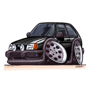 fiesta XR2 Mk 2 - Black T-shirt