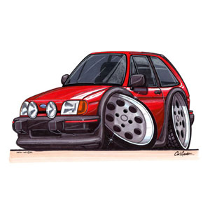 fiesta XR2 Mk 2 - Red Kids T-shirt