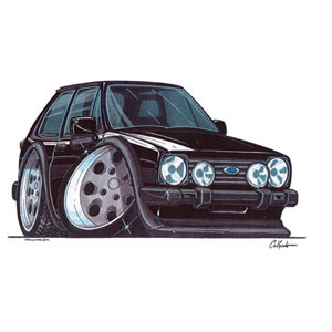 fiesta XR2 Mk1 - Black Kids T-shirt