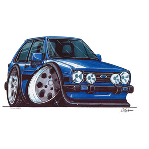 fiesta XR2 Mk1 - Blue Kids T-shirt