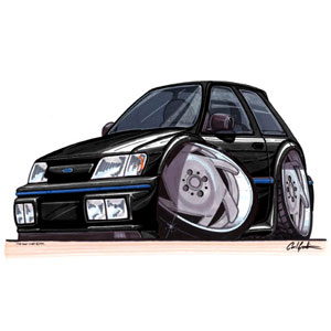 fiesta XR2I Mk3 - Black T-shirt