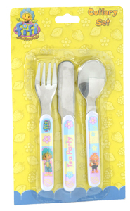 fifi and the Flowertots 3 Piece Cutlery Set