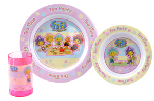 fifi and The Flowertots 3 Piece Tableware Set