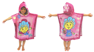 fifi and the Flowertots Hooded Poncho Towel