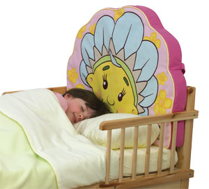 and the Flowertots Inflatable Bed Head