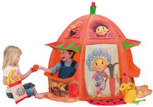 fifi and The Flowertots Market Stall Pop up Play Tent