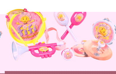 and the Flowertots Musical Band Set