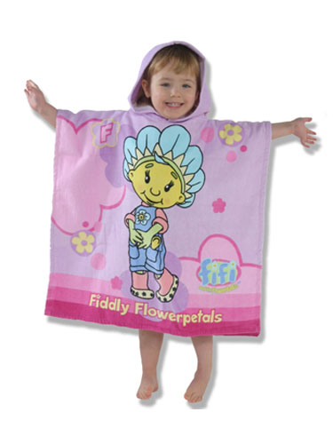 Fifi and the Flowertots Poncho Hooded Towcho Towel