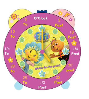 and the Flowertots Time Teaching Alarm Clock