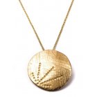 Fifi Bijoux Radiate Pendant Necklace 9ct Gold