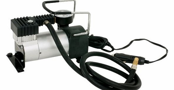 Fifth Gear HEAVY-DUTY CAR TYRE AIR COMPRESSOR INFLATOR 12V 140PSI