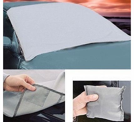 Fifth Gear Universal Magnetic Windscreen Frost Cover WITH FREE POUCH