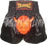 FightStuff Thawat Black Devil Muay Thai Boxing Shorts, M