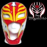 WWE Rey Mysterio Kids Size Replica RED Mask