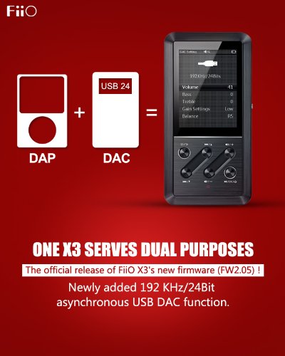 FiiO X3 Portable MP3 Player