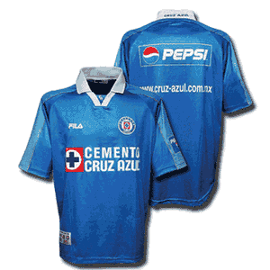 01-02 Cruz Azul Home shirt