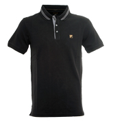 Fila Black Lightweight Polo Shirt