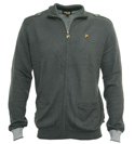 Dark Grey Full Zip Sweater