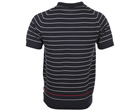 Fila Delfanio Peacoat Knitted Striped Polo Shirt
