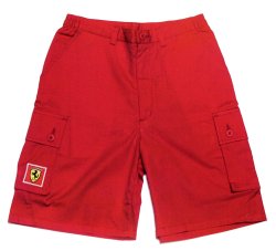 FILA Ferrari FILA Ferrari Kids Pit Crew Shorts (Red)