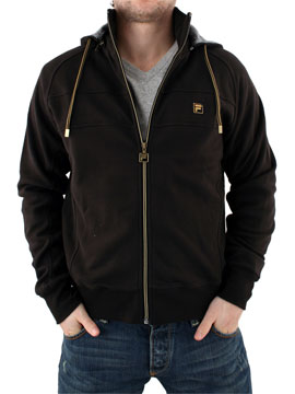 Black Juventus Hooded Jacket