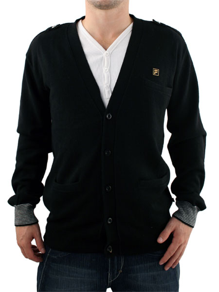 Fila Gold Black Suzaka Cardigan