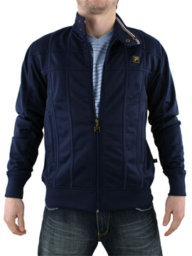Fila Gold Navy Saturn Zip Thru Jacket