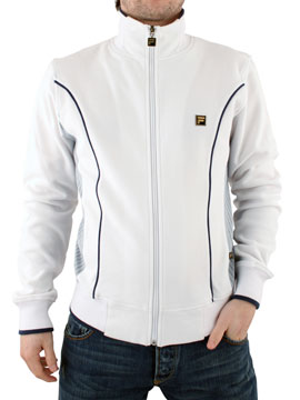 Fila Gold White Hercules Zip Thru Jacket