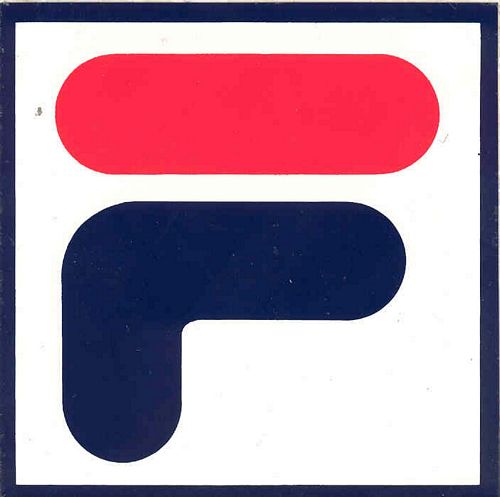 Fila Logo Sticker Small (10cm x 10cm)