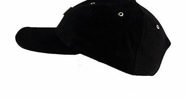 Fila Mens Boys Fila Black Cap Hat Caps Summer Tennis Football Sports Sport One Size
