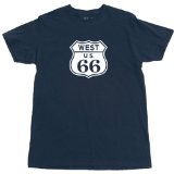 Route 66 T-Shirt, Navy, L