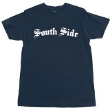 South Side Script T-Shirt, Navy, 2XL