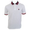 80s Match Polo Shirt (White)