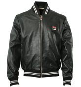 Fila Vintage Black Leather `Matchday`