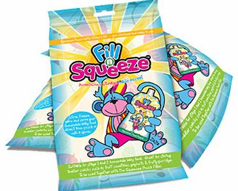 Fill n Squeeze Pouch Refill 10 x 4 Pack 40 Units
