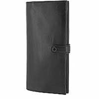 Filofax Bromley Travel Wallet Black