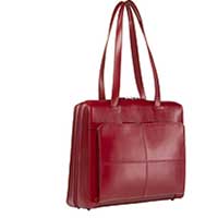 Filofax Classic Zipped Briefcase Cherry