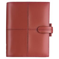 filofax Cross/Personal Organiser Leather Cherry
