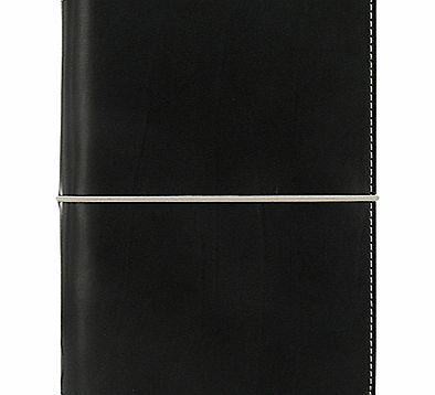 Filofax Domino Personal Organiser, Black