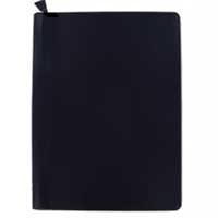 Filofax Domino Zipped Folder Black
