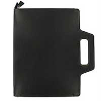 Filofax Domino Zipped Folder With Handles Black
