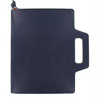 Filofax Domino Zipped Folder With Handles Navy