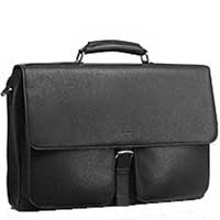 Filofax Finchley Large Briefcase Black