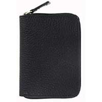 Filofax Finsbury Small Zipped Purse Black